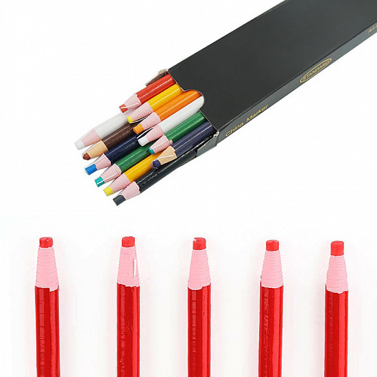 Bleistift mit sich selbst sprechen - rot