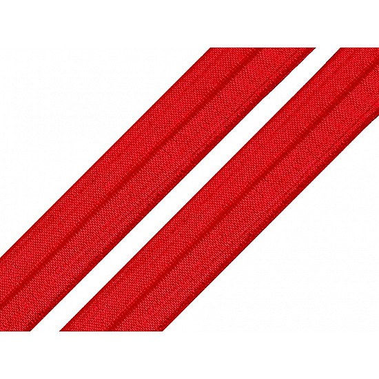 Neigung elastisch 18 mm (5 m pack) - rot