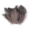 Dekorative Hennefedern, Länge 5-13 cm (Pack 20 Stück) - Braun