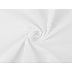 Baumwoll-Uni-Meter - Weiß