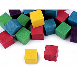 Cube Wood Nature, 1,5 x 1,5 x 1,5 cm (Pack 20 PC)