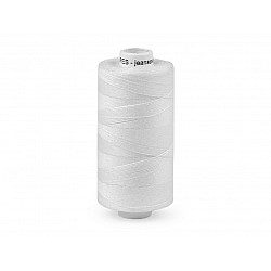 Nähgarn für Jeansstoff 30x3 200 m - Weiß