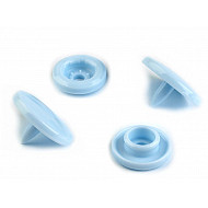 Klammerndurchmesser des Kunststoffs 12 mm (50 Sätze) - Bleu Ice