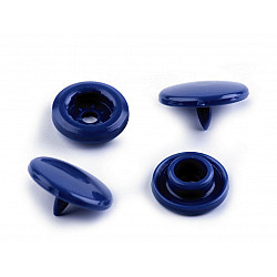 Plastikklammern Durchmesser 12 mm (50 Sätze) - Bleumarin