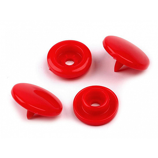 Klammerndurchmesser des Kunststoffs 12 mm (50 Sätze) - rot