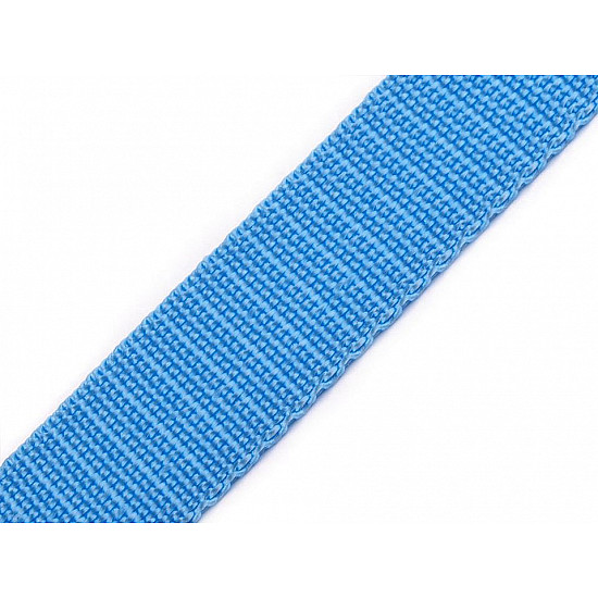 Polypropylenriemen, 25 mm breit (5 m Packung) - Intensives Blau