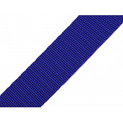 Gurtband aus Polypropylen Breite 25 mm, Königsblau