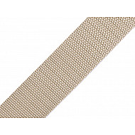 Gurtband aus Polypropylen Breite 25 mm, beige