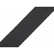 Polypropylenriemen, 25 mm breit (5 m Packung) - dunkelgrau