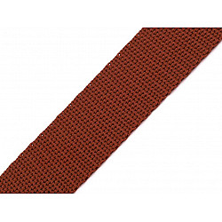 Polypropylenriemen, 25 mm breit (5 m Packung) - Braun