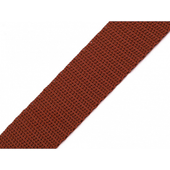 Polypropylenriemen, 25 mm breit (5 m Packung) - Braun