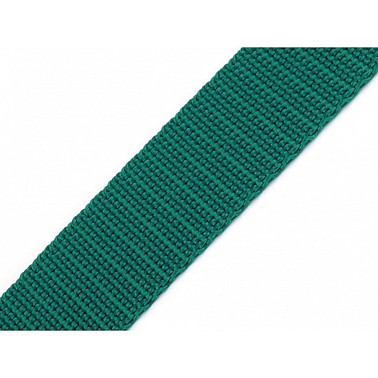 Polypropylenriemen, 25 mm breit (5 m Packung) - grüner Türkis