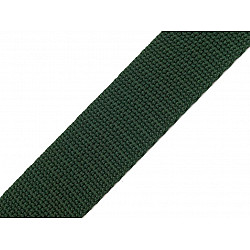 Gurtband aus Polypropylen Breite 25 mm, Moosgrün