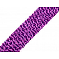 Gurtband aus Polypropylen Breite 25 mm, lila