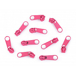 Spiralreißverschluss Cursor, 3 mm (Pack 10 Stück) - Pink Bubblegum