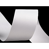 Bandband, 40 mm breit (Rolle 15 m) - Weiß