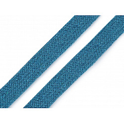 11–15 mm breite flache Kleiderkordel (karte 10 m) - blau