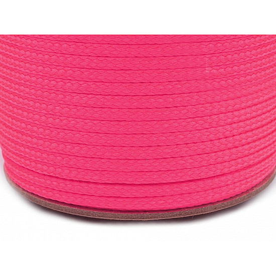 Polyesterschnur Ø4 mm (rolle 100 m) - rosa