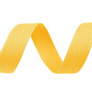 HERRINGBONE Baumwollband, Breite 20 mm (Rolle 50 m) - nicht gelb