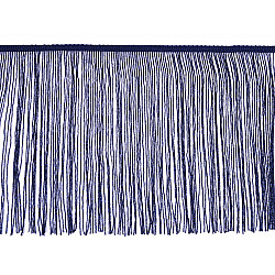 Feuerblätter, Breite 25 cm x 1 m - dunkelblau
