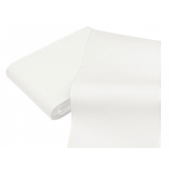 Taftband, Breite 72 mm (Paket 10 m) - Weiß