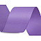 Atlasband / Satinband beidseitig Breite 40 mm matt - lila violett, 20 ml.