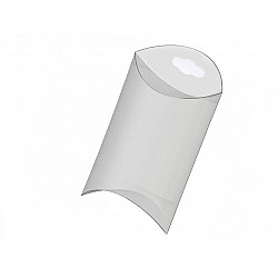 Kunststoffbox zum Aufhängen 7x12 cm (Packung 10 Stück) - Transparent