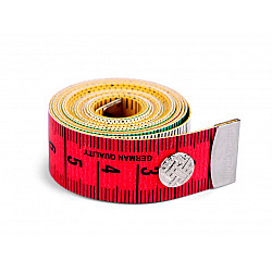 Schneidermaßband mit Druckknopf 150 cm - Multicolor