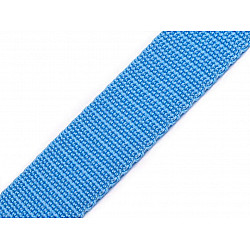 Gurtband aus Polypropylen Breite 30 mm, blau kräftig, 5 m