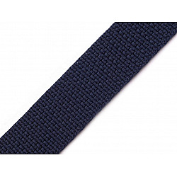 Gurtband aus Polypropylen Breite 30 mm, dunkelblau, 5 m