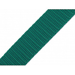 Gurtband aus Polypropylen Breite 30 mm, türkis, 5 m