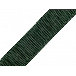 Gurtband aus Polypropylen Breite 30 mm, Moosgrün, 5 m