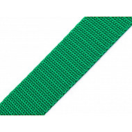 Gurtband aus Polypropylen Breite 40 mm, Smaragdgrün, 5 m