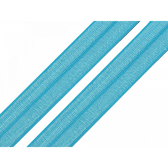 Elastische Vorspannung, Breite 20 mm (Karte 25 m) - blau azurblau