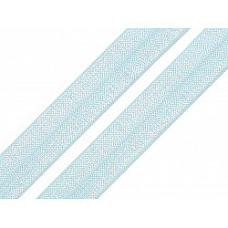 Elastische Vorspannung, Breite 20 mm (25 m Karten) - Bleu Ice