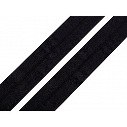 Elastische Vorspannmatte, 20 mm breit (20 m Karte) - Schwarz