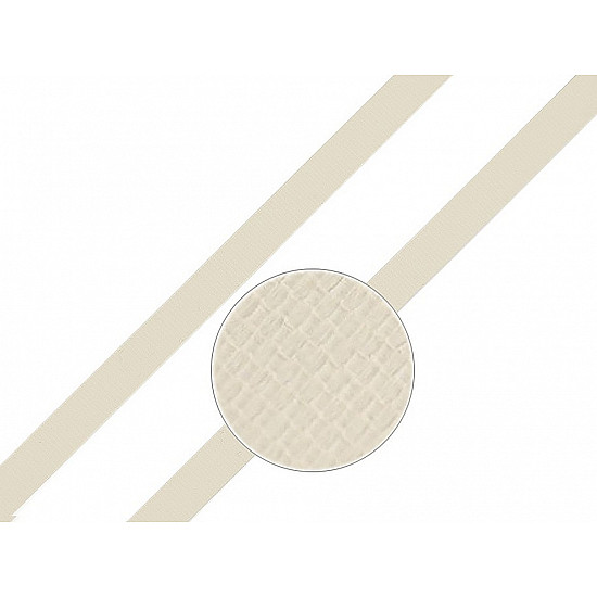 Elastische Kleidungsstücke, Breite 8 mm (Karte 25 m) - Beige blass