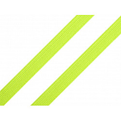 Elastische breite Kleidungsstücke, 10 mm breit (5 m-Karte) - reflektierendes Gelb