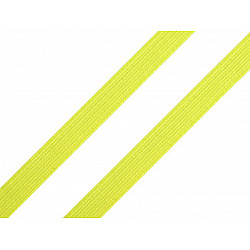Elastische breite Kleidung, Breite 7 mm (Rolle 50 m) - gelb