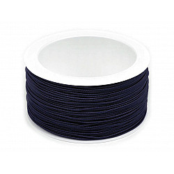 Runde elastisch, Ø1,2 mm (Rolle 50 m) - dunkelblau