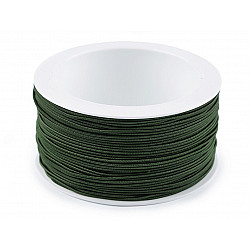 Runde elastisch, Ø1,2 mm (Rolle 50 m) - grüner Wald