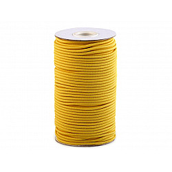 Runde elastisch, Ø3 mm (50 m rolle) - gelb gelb