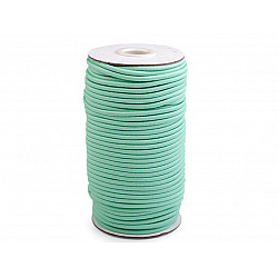 Runde elastisch, Ø3 mm (50 m Rolle) - Mintgrün