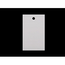 Preisschilder / Namensschilder 30x50 mm (Packung 250 Stück) - weiß