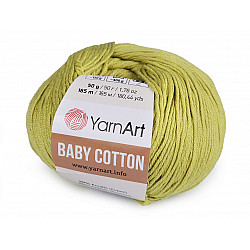 Strickgarn Baby Cotton 50 g - Hellgrün