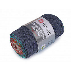 Strickgarn Macrame Cotton Spectrum 250 g, Jeansblau