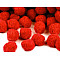 Pompon / Bommel Ø15-18 mm und 20 mm, rot, 100 Stück