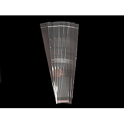 Cellophanbeutel mit Klebestreifen zum Aufhängen 7x45 cm (Packung 100 Stück)