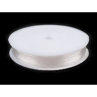 Nylonfaden elastisch rund Ø0,4-0,6 mm, klar