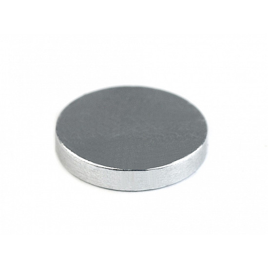 Magnet Ø10 mm, Nickel, 5 Stück